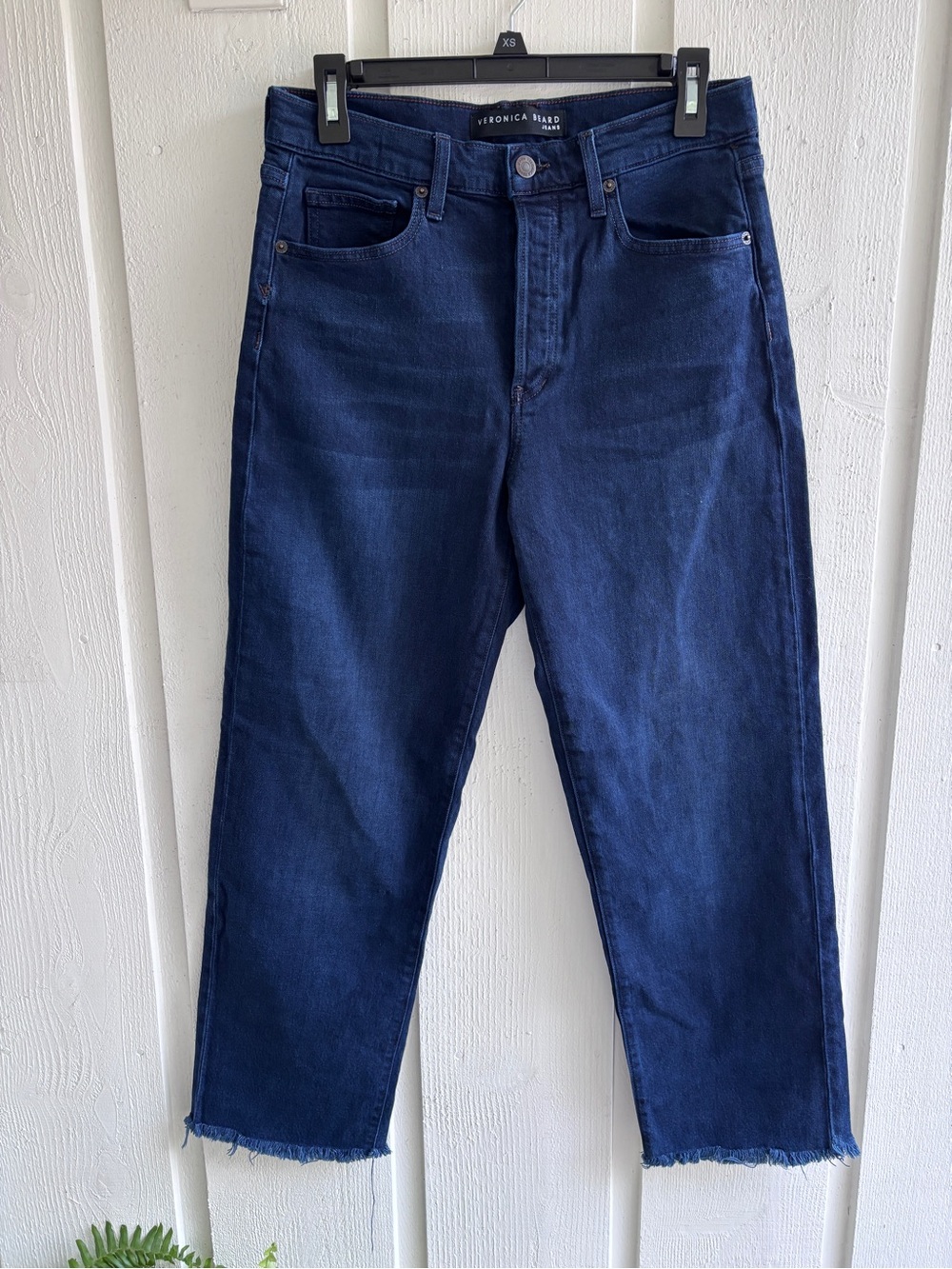 Veronica Beard Blake Classic Straight HR Jeans